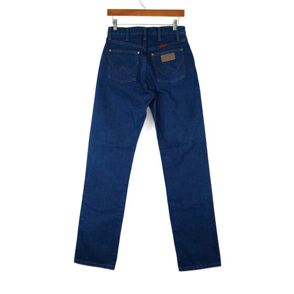 Wrangler Jeans Womens 9x34 (28x34) Blue 14MWZG Cowboy Cut Slim Fit High Rise Y2K - Picture 2 of 9